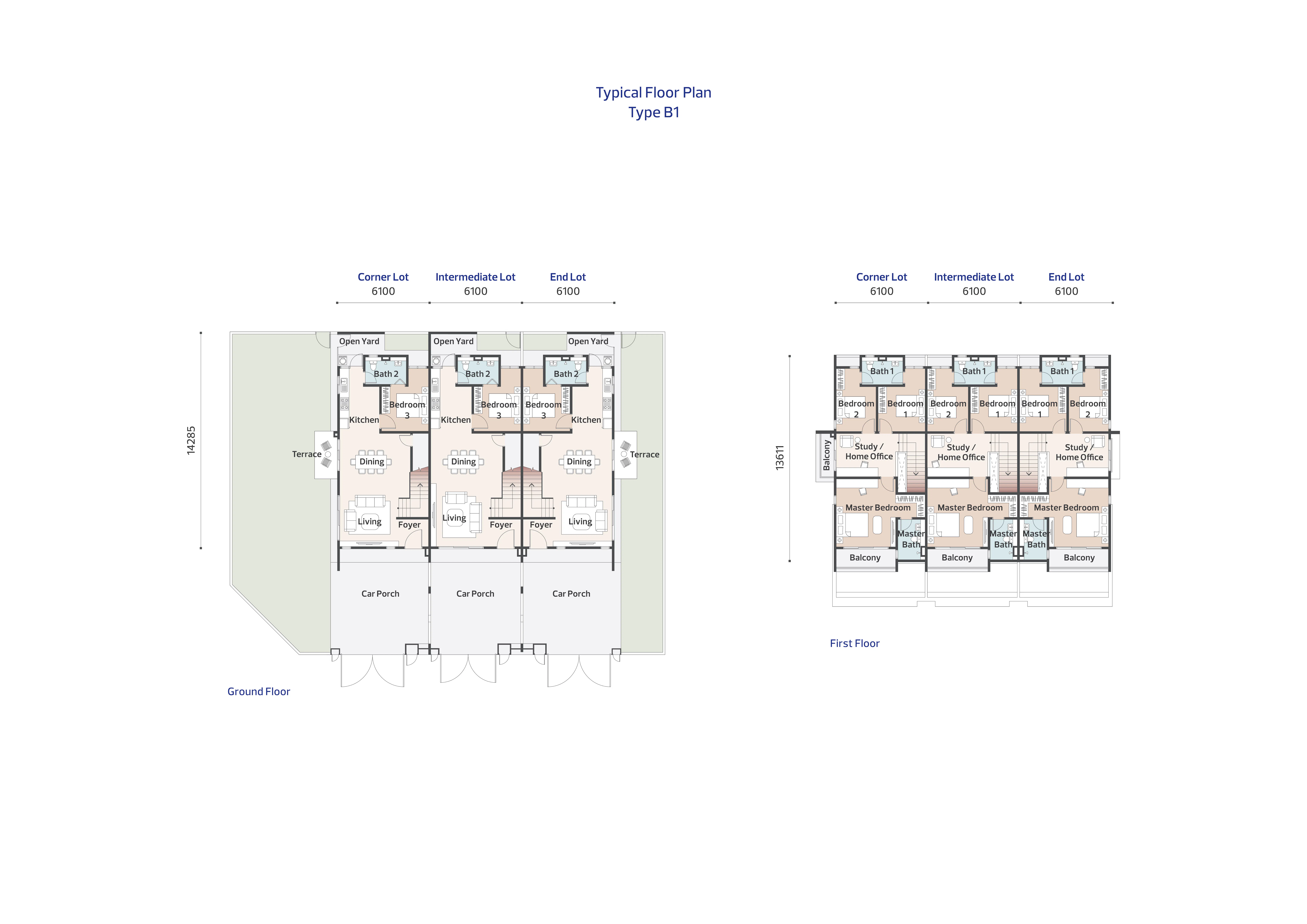 Intrika Type B floor plan in Serene Height, Semenyih, Selangor