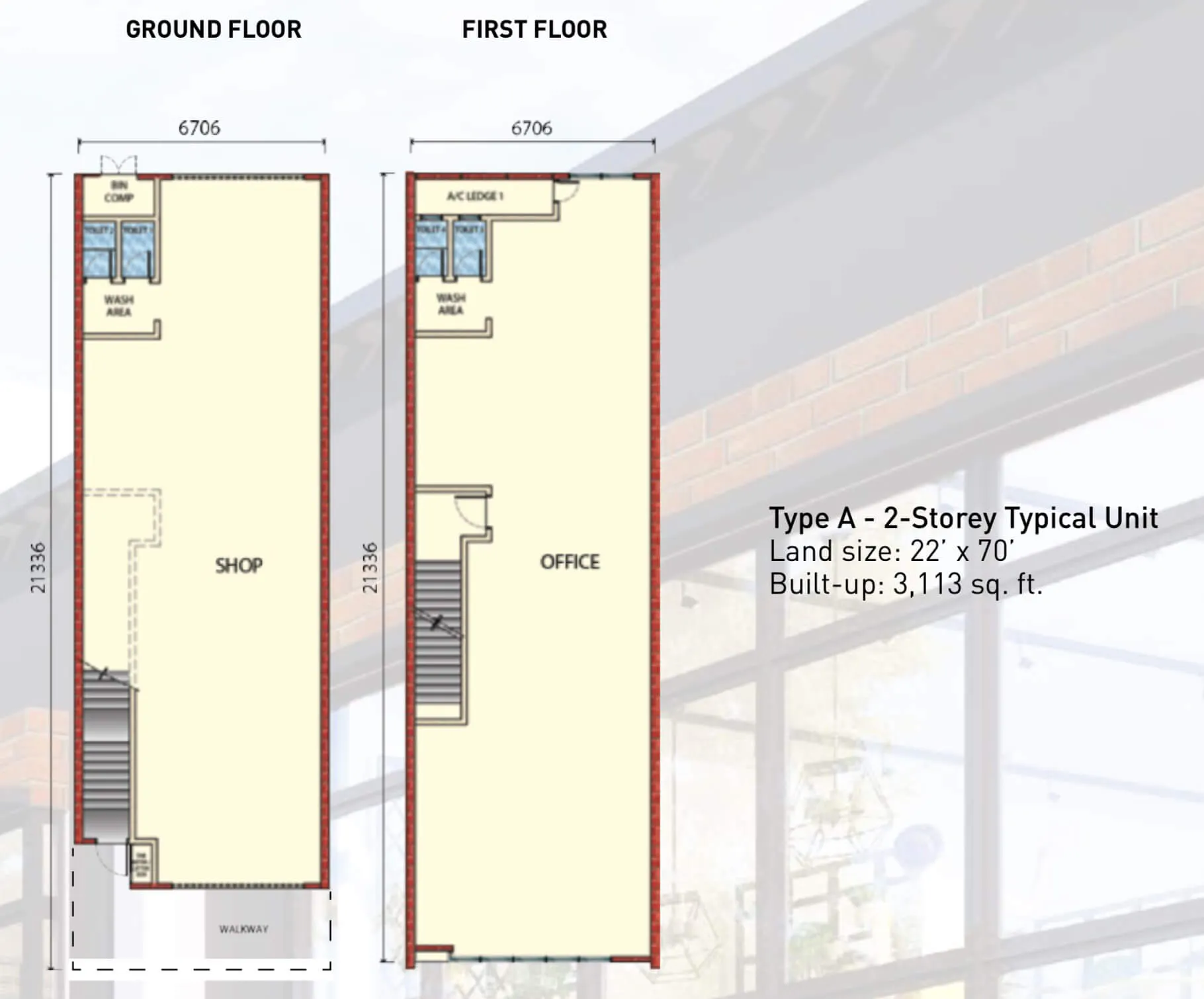 68° Avenue Floor Plan Type A