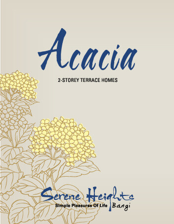 Acacia 2 Storey Terrace Homes Brochure