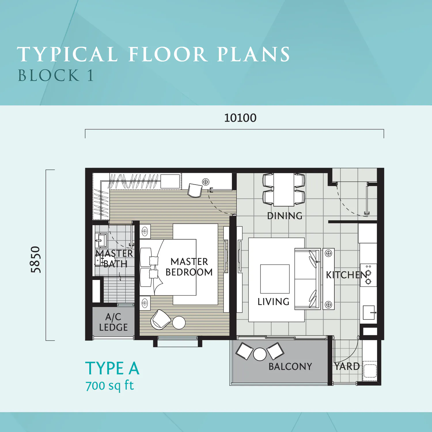 Verdi Eco-Dominium Floor Plan Block 1 Type A