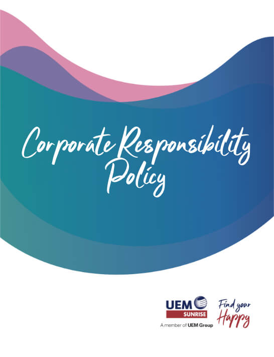 UEM Sunrise Policy Corporate Responsibility Policy