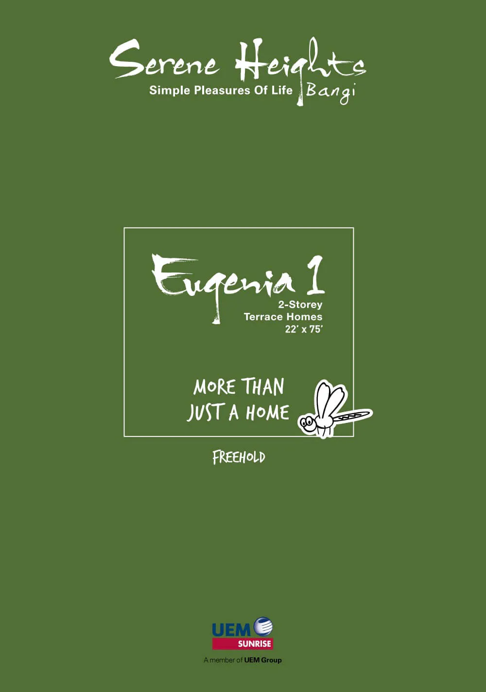 Eugenia 1 Double Storey Terrace Homes Brochure